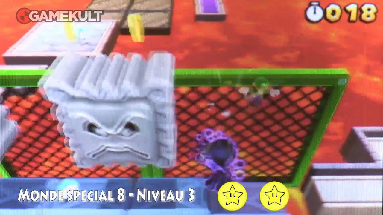 Super Mario 3D Land - Pièces Étoilées - Special Monde 8