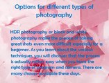 Online photography courses choices