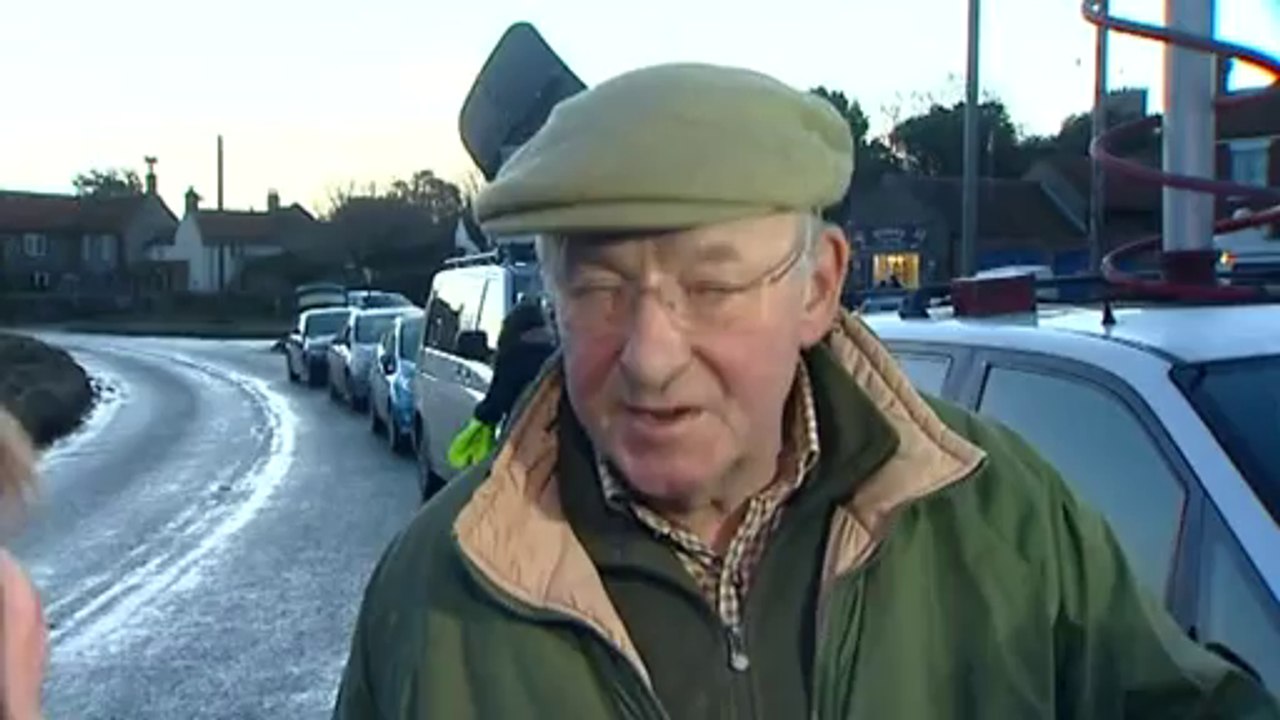 Norfolk helicopter crash: Aerial pictures show crash site