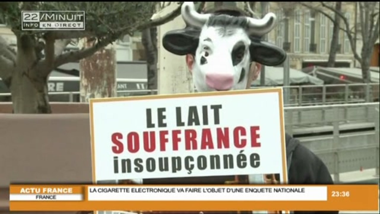 Mobilisation contre l'élevage industriel