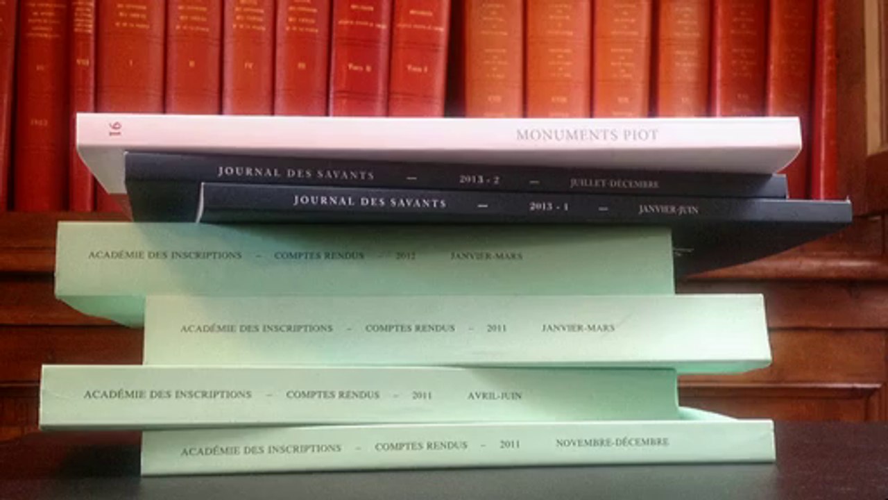 Coupole 2013 de l'Académie : Jean-Marie Dentzer, Président de l'Académie - Bilan de l'année