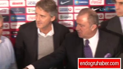 Terim ve Mancini ilk kez bir arada!..