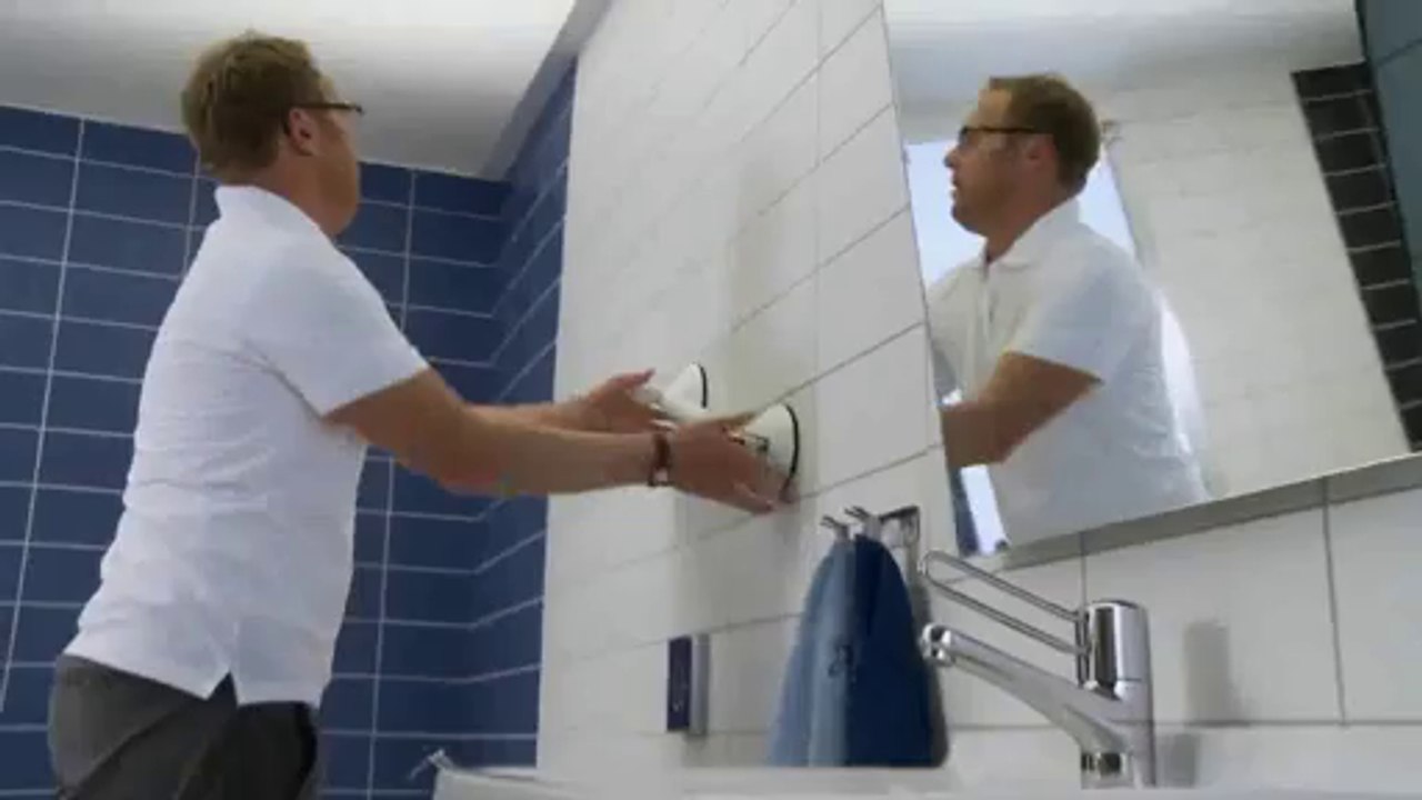 Barre d'appui Mobeli à ventouses