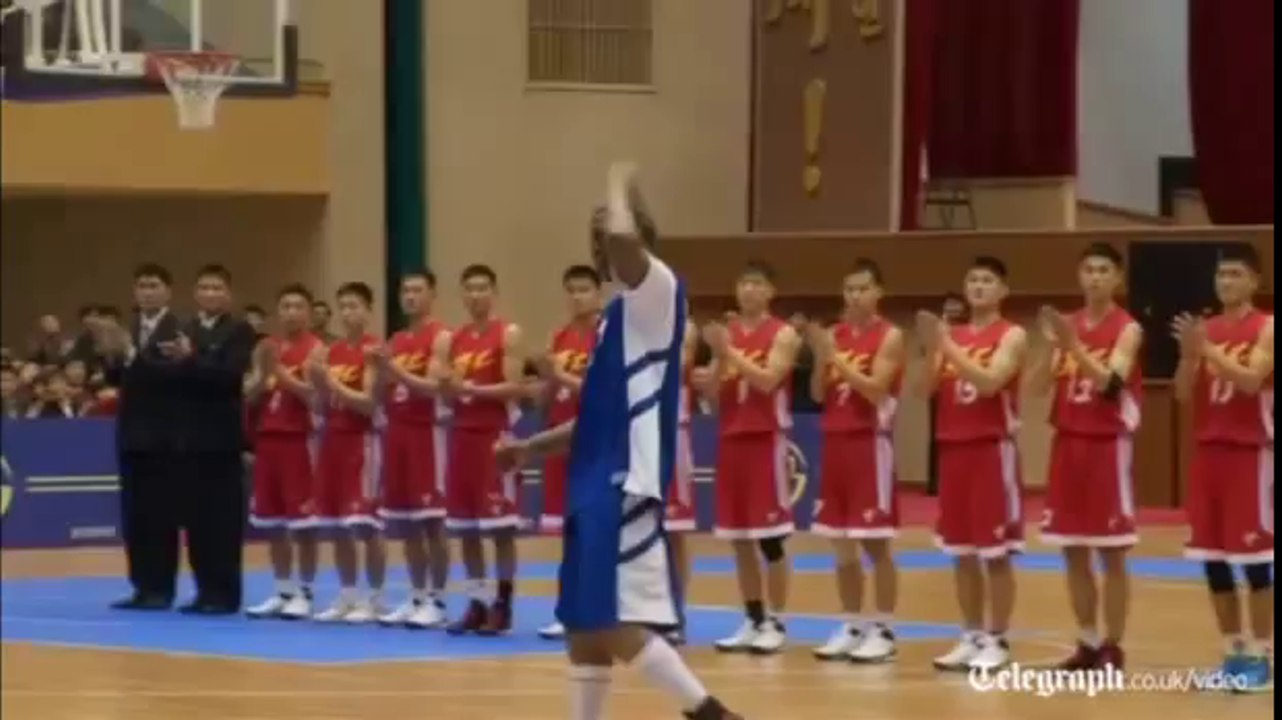 Dennis Rodman sings happy birthday to Kim Jong-un