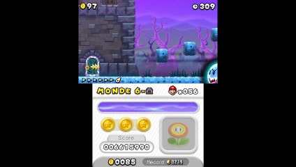 New Super Mario Bros. 2 - Monde 6 - Pièces étoiles du Manoir et sortie annexe