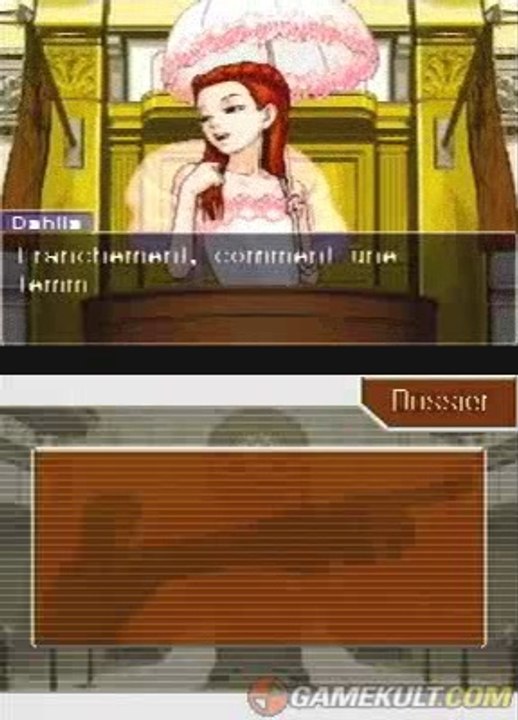 Phoenix Wright Ace Attorney : Trials and Tribulations - La belle prise au piège (spoiler)