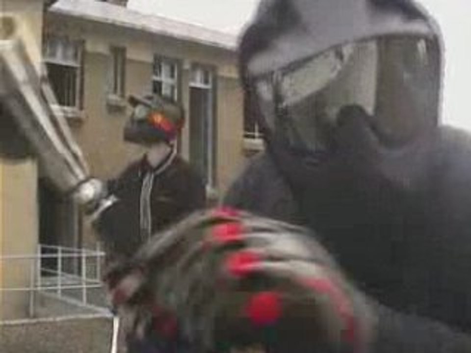 Paintball video infiltration