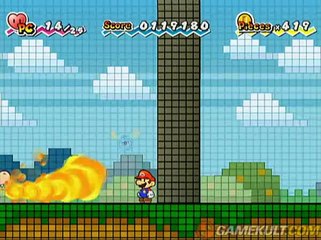 Super Paper Mario - Duel à l'ancienne