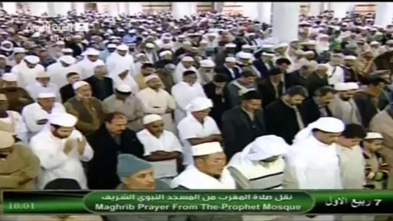 8th January 2014 Madeenah Maghrib led by Sheikh Bu'ayjaan