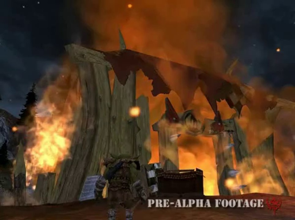 Warhammer Online :  Age of Reckoning - Gameplay pre-alpha