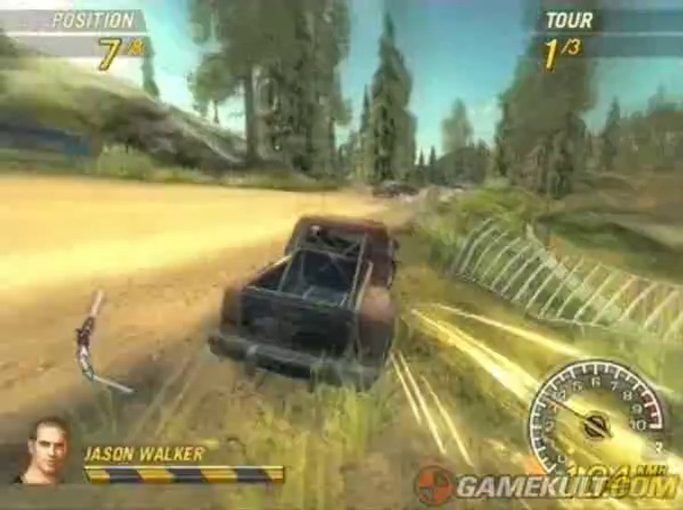 FlatOut 2 - Une course typique