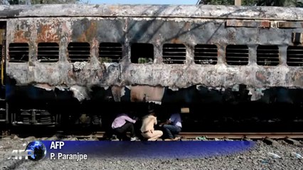 Inde: neuf morts dans l'incendie d'un train près de Bombay