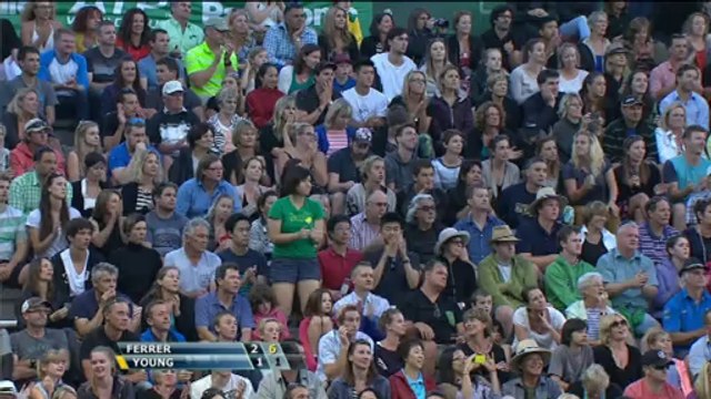 Ferrer v Young - ATP Auckland R2