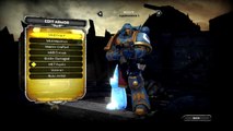 Warhammer 40.000 : Space Marine - Personnalisation du personnage