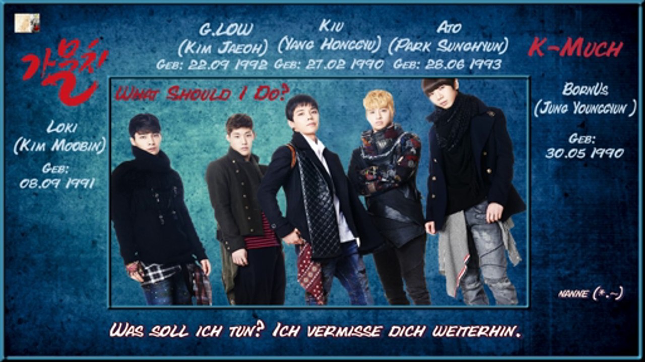 K-Much - What Should I Do k-pop [german sub]