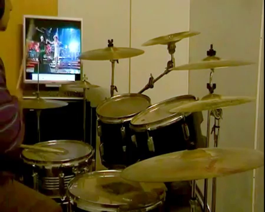 EROS RAMAZZOTTI e TINA TURNER-cose della vita-drum cover