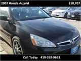 2007 Honda Accord Used Cars Baltimore Maryland