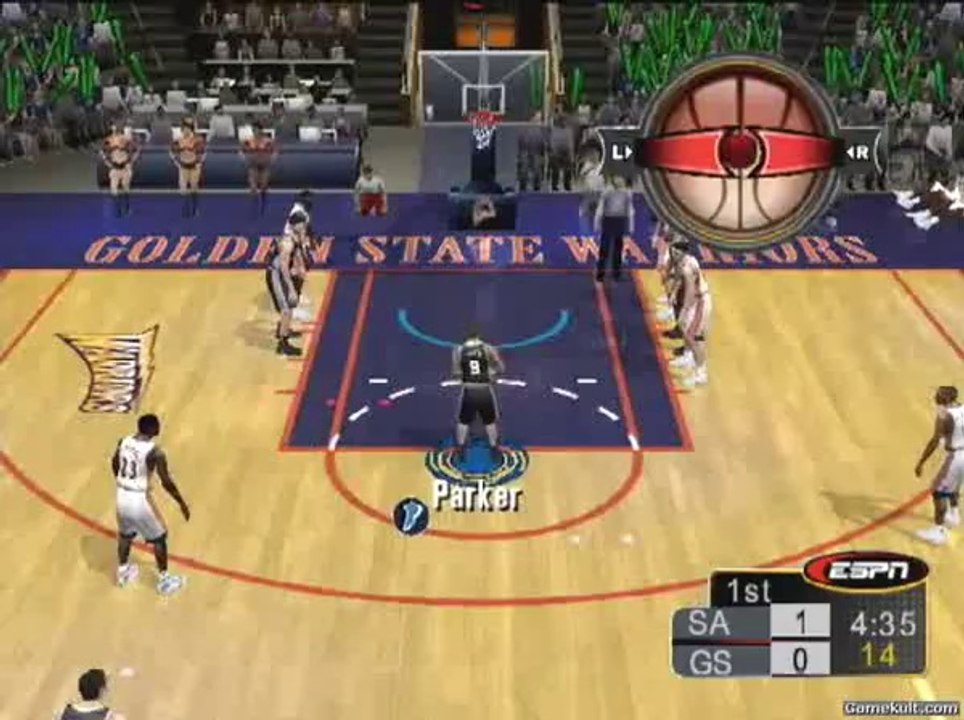 ESPN NBA 2K5 - Tony Parker aux lancers-francs