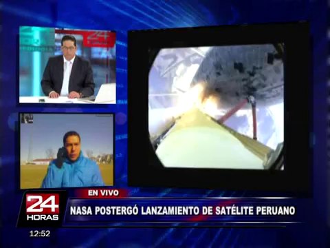 La NASA pondrá en órbita el satélite peruano mañana a las 13:32 horas