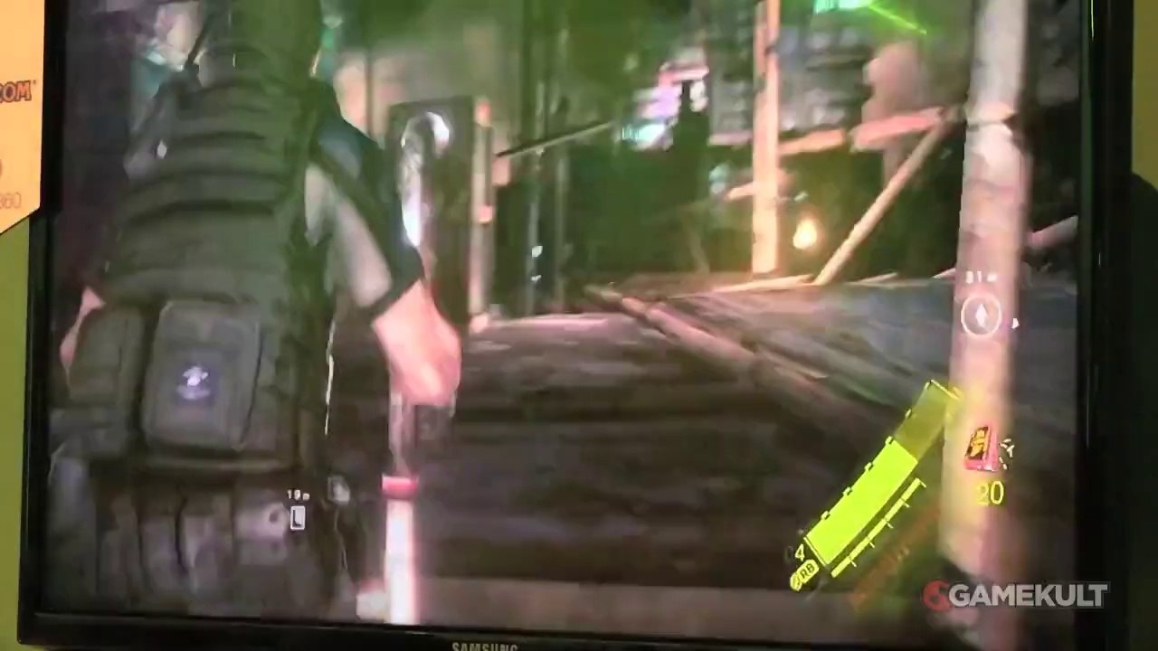 Resident Evil 6 - Screener E3 2012 #2 : burn zombie burn