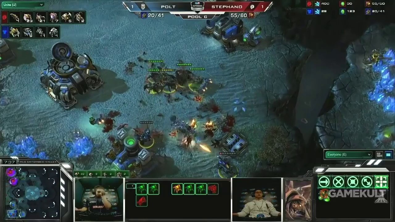 StarCraft II : Wings of Liberty - MLG Anaheim - Stephano vs Polt - Match 3