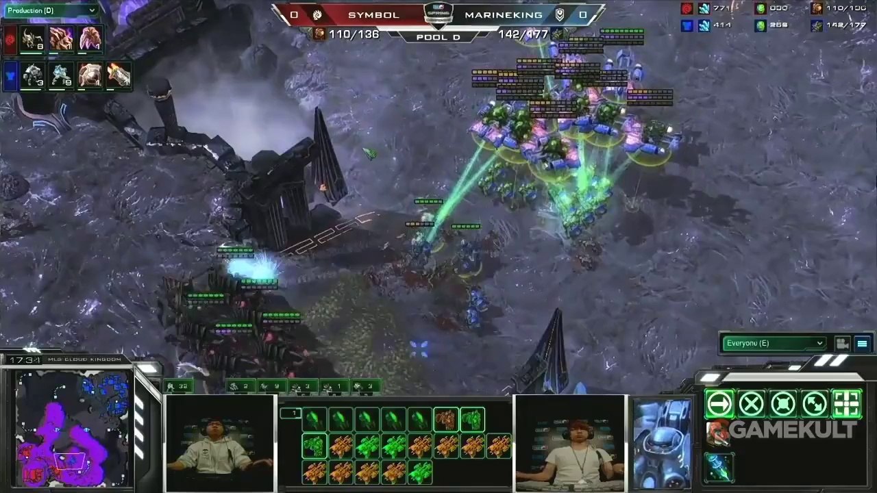 StarCraft II : Wings of Liberty - MLG Anaheim - Symbol vs Marineking - Match 1