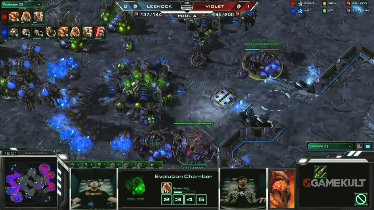 StarCraft II : Wings of Liberty - MLG Anaheim - Violet vs Leenock - Match 2