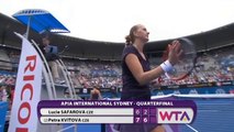 Sydney, alla Kvitova il derby ceco con la Safarova