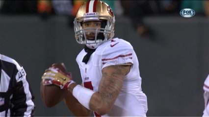 Colin Kaepernick's big fourth quarter plays