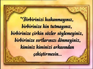 MÜMINLERIN GÜZEL AHLAKI KISKANÇLIKTAN KAÇINMAK