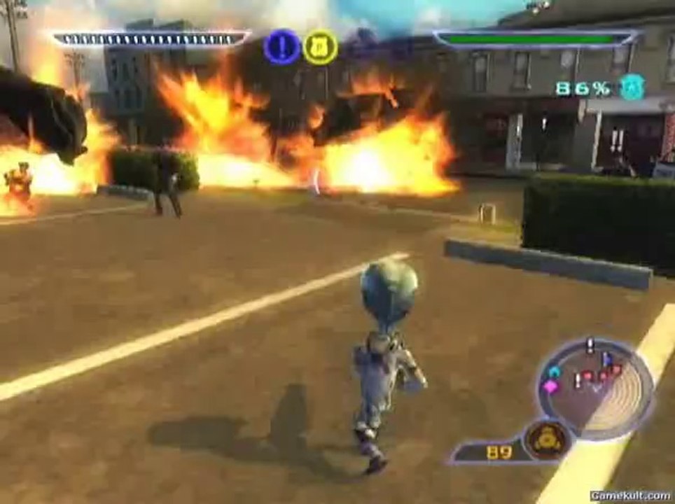 Destroy All Humans ! - La police ridiculisée