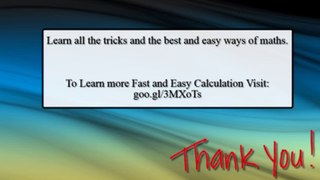 how to solve Fraction  related Problems Fast