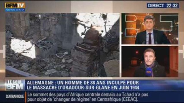 Le Soir BFM: Oradour-sur-Glane: un octogénaire est inculpé en Allemagne - 08/01 1/5