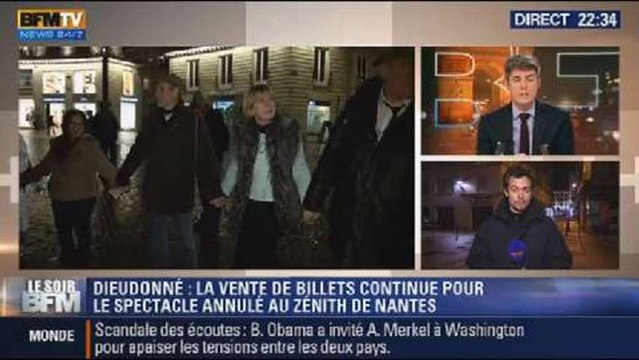 Le Soir BFM: Le spectacle de Dieudonné est interdit à Nantes - 08/01 2/5