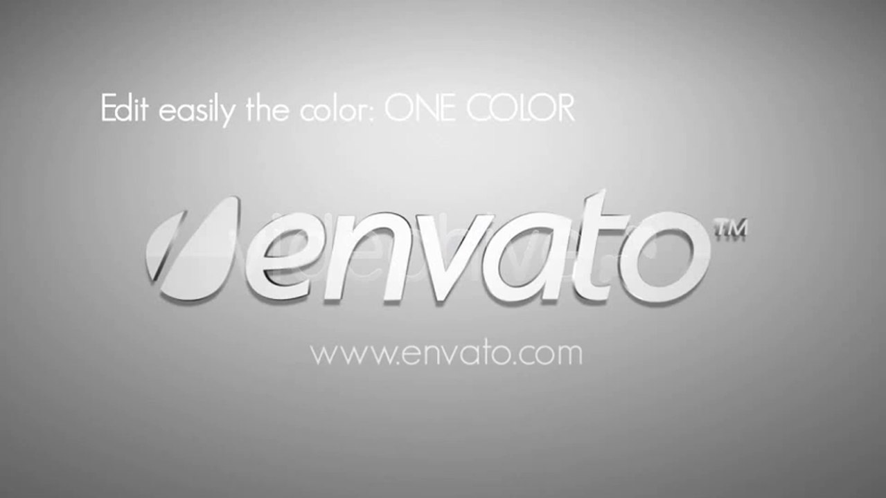 Cool And Stylish 3D Logo - After Effects Template
