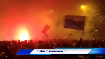 Tifosi a Piazza della Libertà e Intervista a Wilson