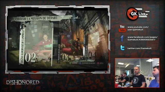 Dishonored - GK Live spéciale Dishonored