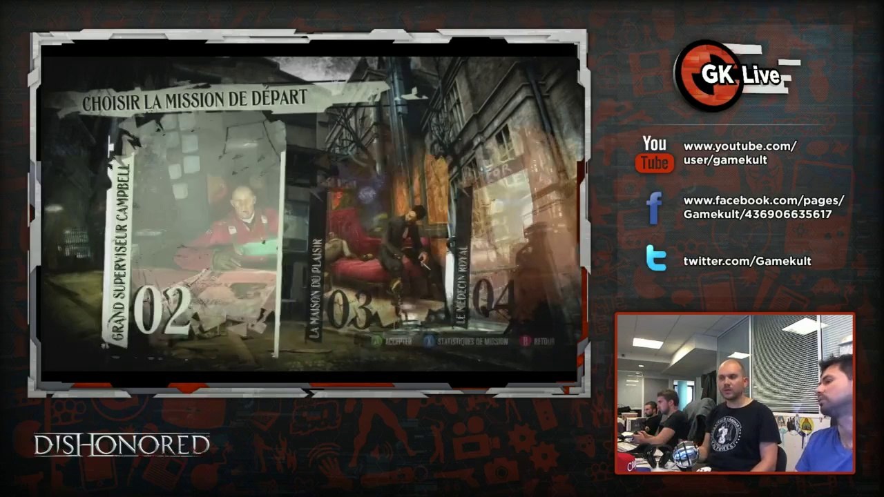 Dishonored - GK Live spéciale Dishonored