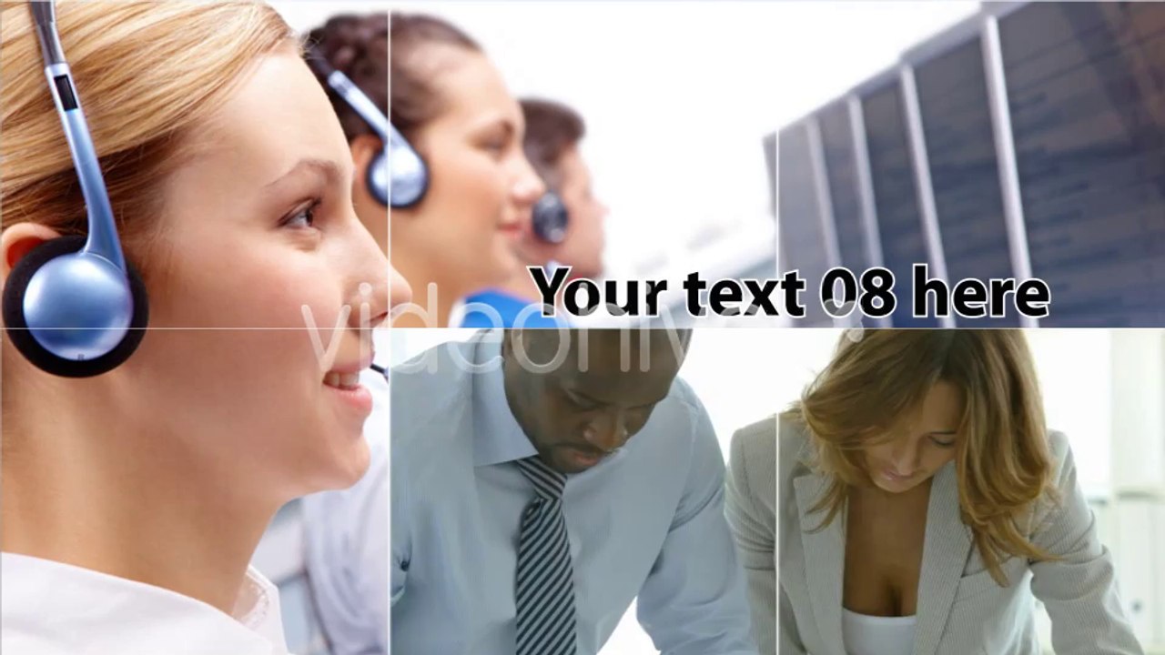 3D Mosaic Stylish Presentation - After Effects Template