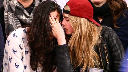 Michelle Rodriguez Makes Out With Cara Delevinge