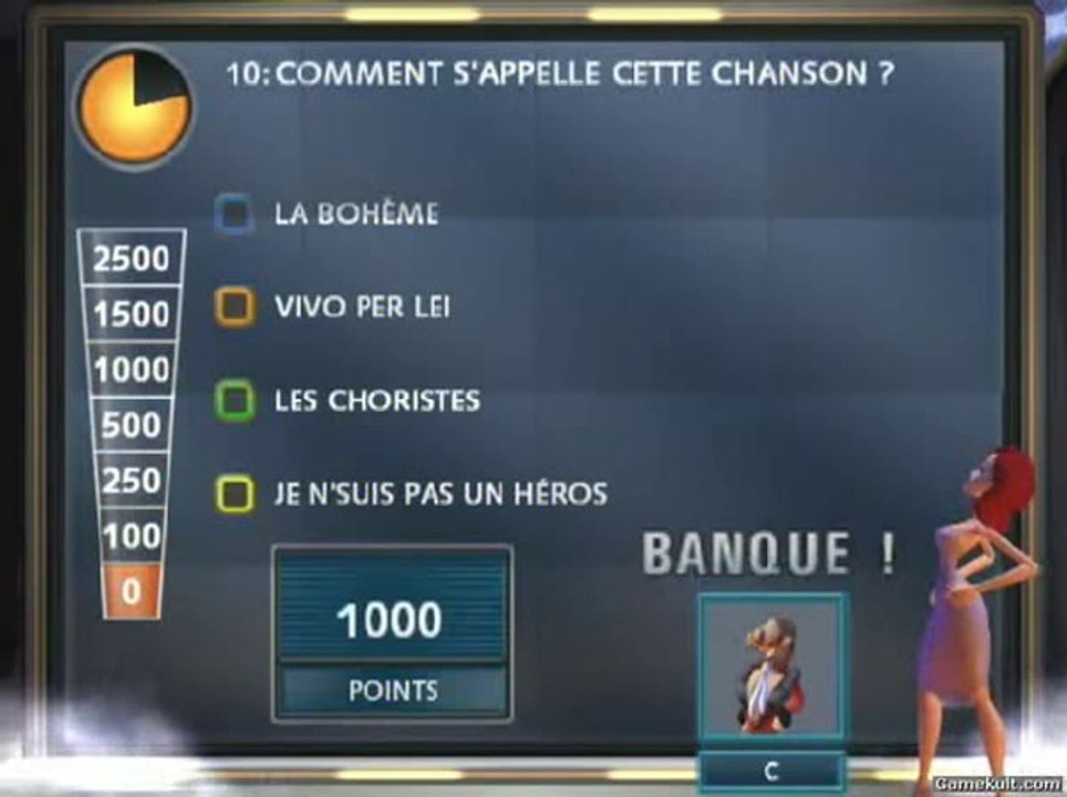 Buzz ! Le Quizz Musical - A la banque