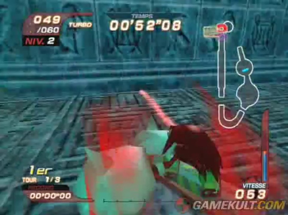 Sonic Riders - Knuckles lutte sur Sand Ruins