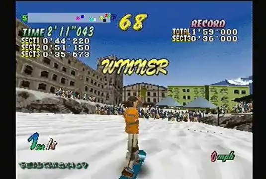 BDIA : Cool Boarders 2 Competition Mode - Hot Streak...O.V.E.R.