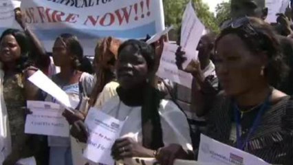 South Sudanese demand end to conflict