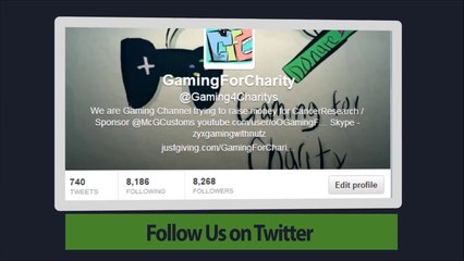 GamingForCharity's Official Promo _ Upload To Your Channel!