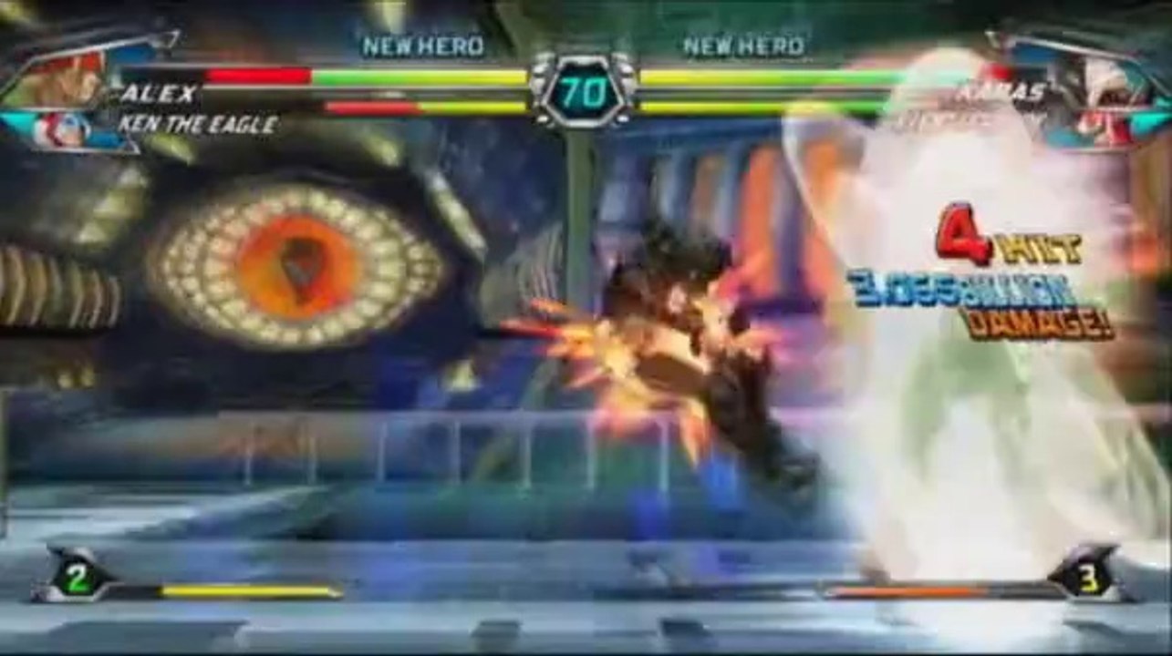 Tatsunoko Vs. Capcom : Ultimate All-Stars - ... contre Viewtiful Joe et Karas