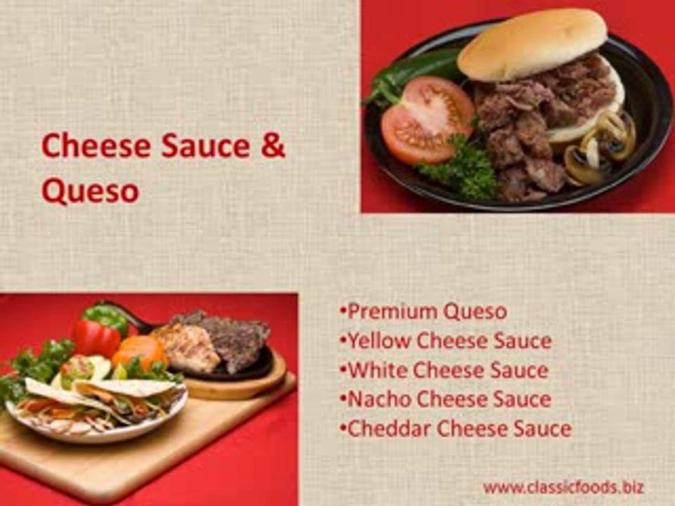 ▶ Foodservice Products by Classic Foods