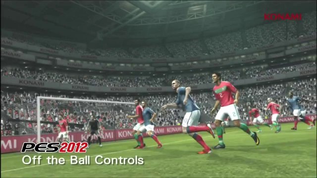 Pro Evolution Soccer 2012 - Gameplay : Off the ball controls