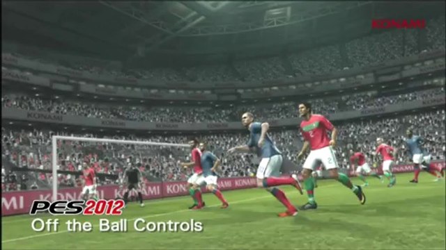 Pro Evolution Soccer 2012 - Gameplay : Off the ball controls