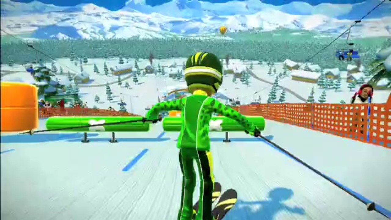 Kinect Sports Saison 2 - Ski : Evitement